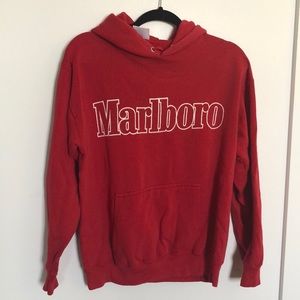 Rare Vintage Red Marlboro Hoodie